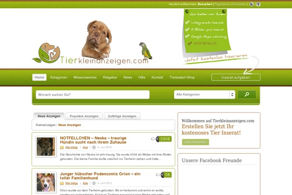 ClassiPress theme site design template sample