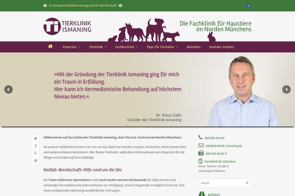 Total Child theme site design template sample