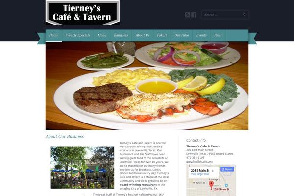 Gusteau theme site design template sample