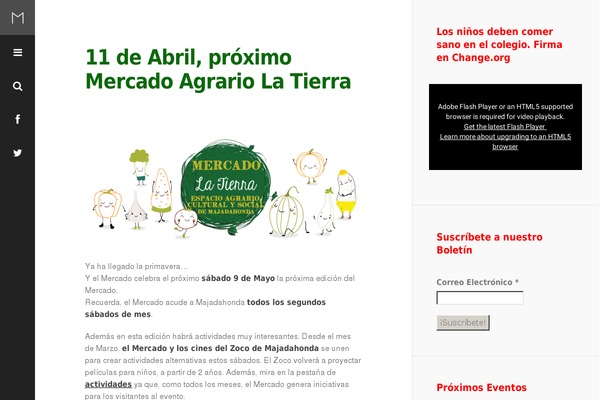 Mono theme site design template sample