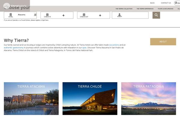 tierrahotels.com site used Tierra