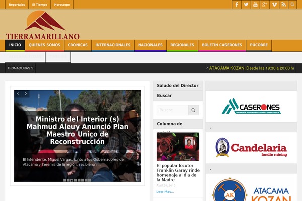 Site using HORIZONTAL SLIDER plugin