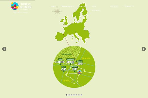 Solaris theme site design template sample