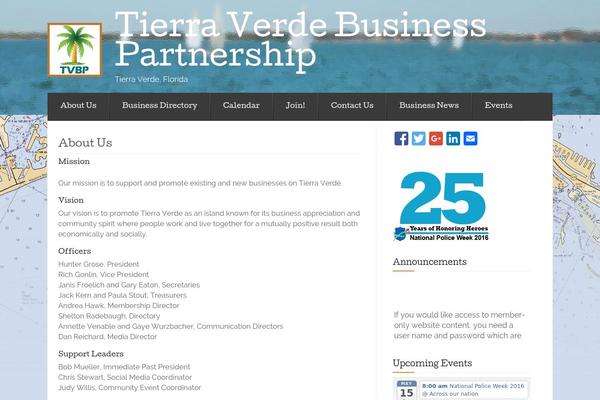 tierraverdebusinesspartnership.com site used Eventbrite Event