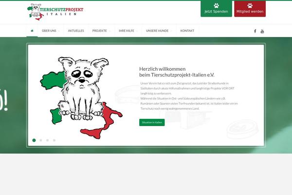 tierschutzprojekt-italien.de site used Tierschutz