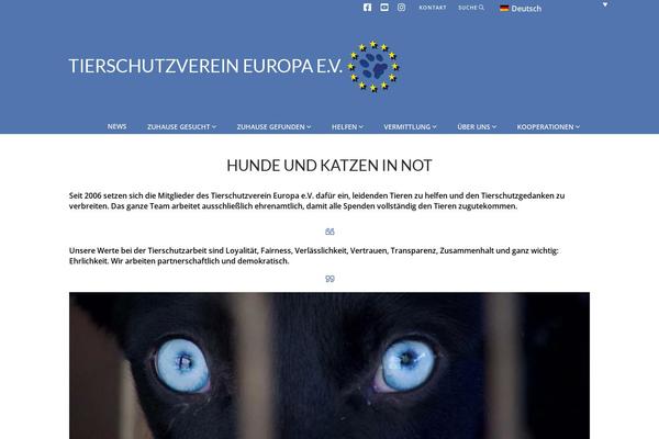 tierschutzverein-europa.de site used Tsv-europa-theme-x-child