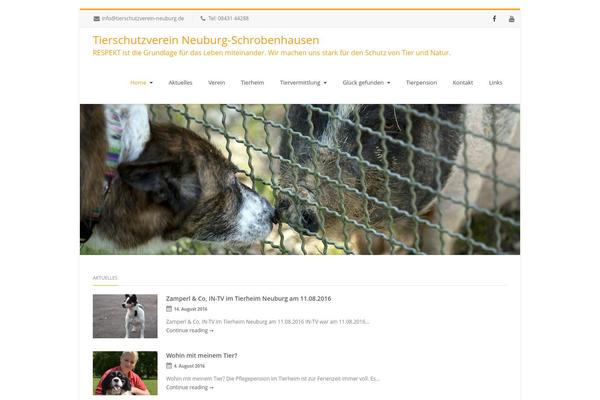 Nimva theme site design template sample