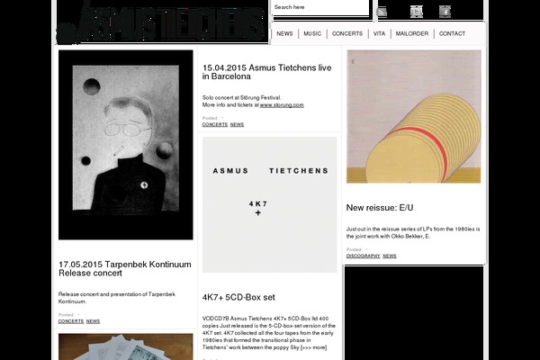 Paragrams theme site design template sample