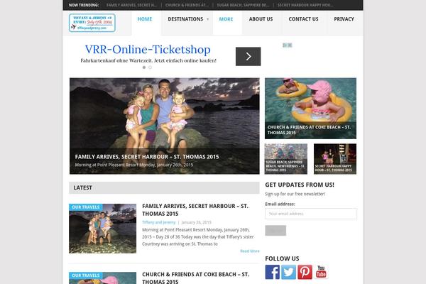 Point theme site design template sample