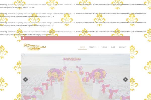 tiffanychairsmanila.com site used Wp_nuvo-child