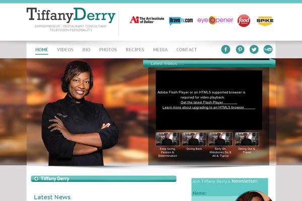 tiffanyderryconcepts.com site used Tiffany