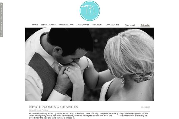 ProPhoto 3 theme site design template sample