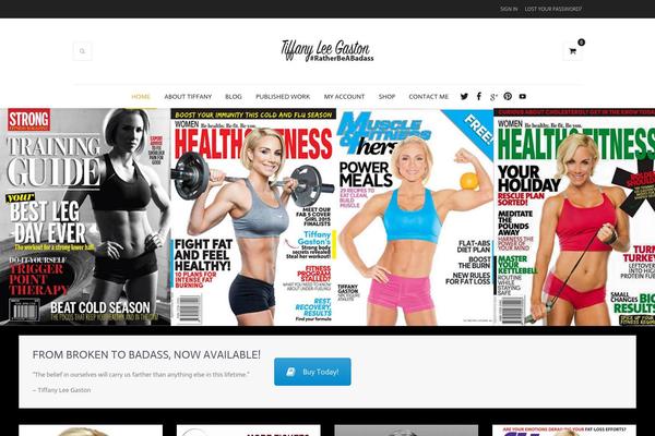 Today theme site design template sample
