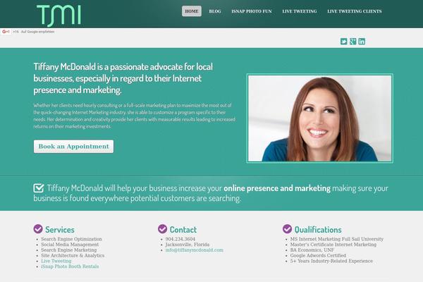Site using Google Plus Widget plugin