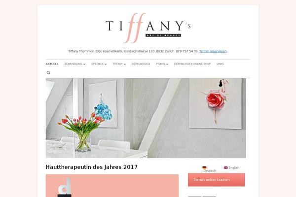 Tiny Framework theme site design template sample