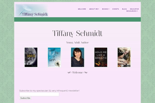Dandelion theme site design template sample