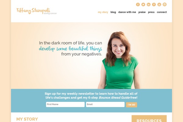 Headway theme site design template sample