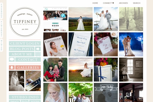 Prophoto4 theme site design template sample