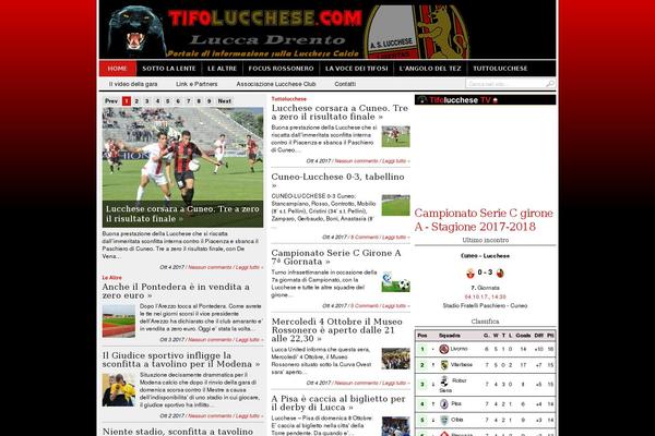 Transcript theme site design template sample