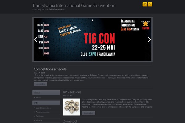 Site using Event Calendar & Ticketing plugin