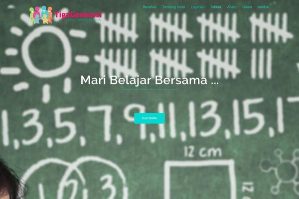 Hueman theme site design template sample