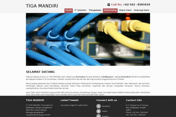 tigamandiri.com site used SKT IT Consultant