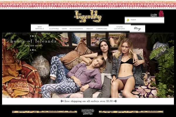 tigerlily theme websites examples