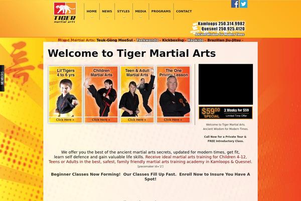Academy theme site design template sample