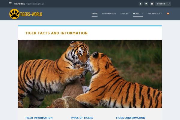 Extra theme site design template sample