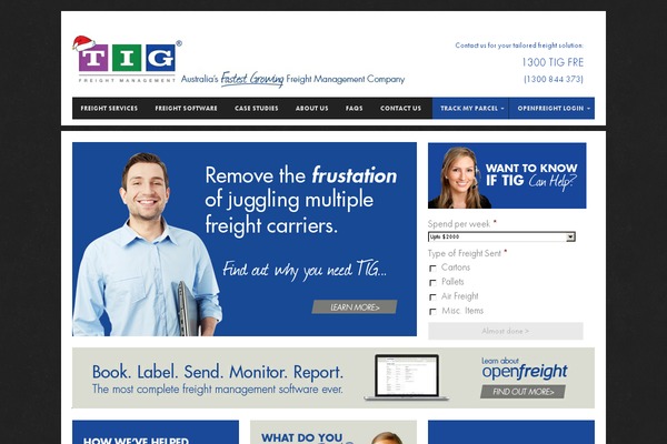 Scope theme site design template sample