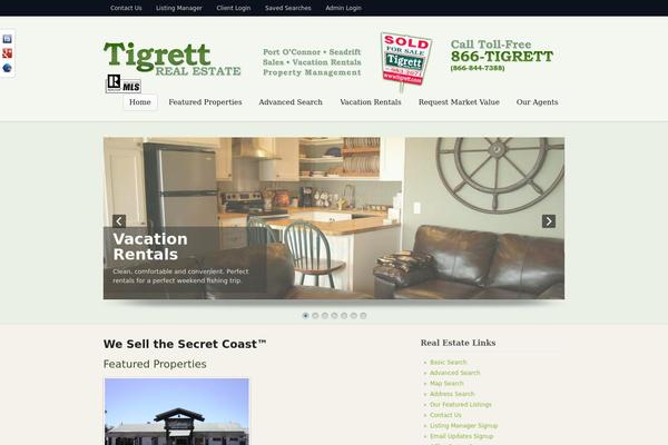 Simplicity theme site design template sample