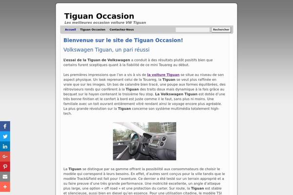 Weaver theme site design template sample