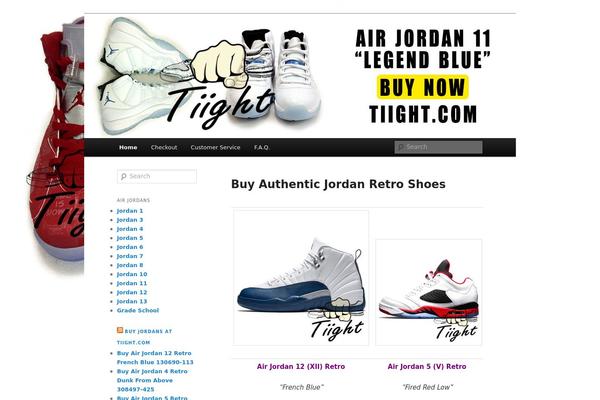 Twenty Eleven theme site design template sample