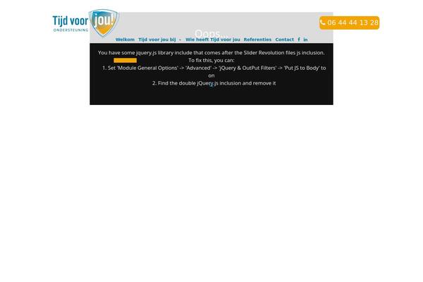 tijdvoorjou.com site used Tijdvoorjou-theme