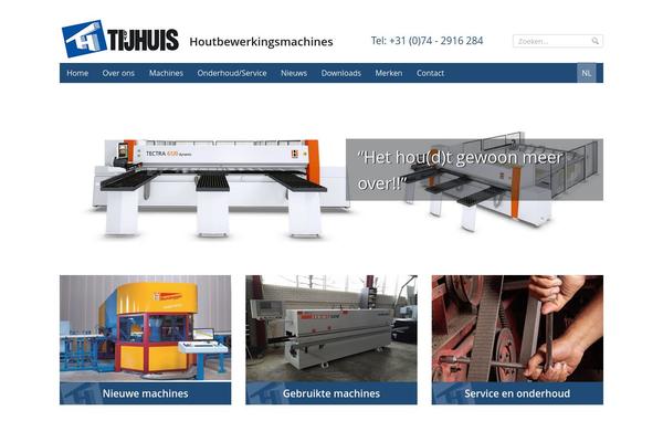 tijhuis.nl site used Webton-theme
