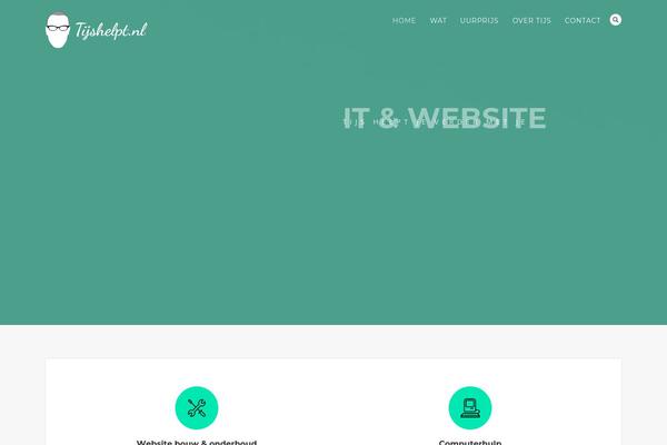 The Story Child theme site design template sample
