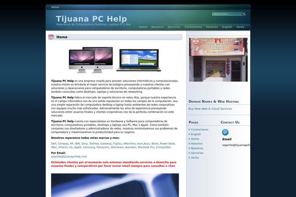 Site using Business Contact Widget plugin