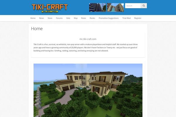 Icy theme site design template sample