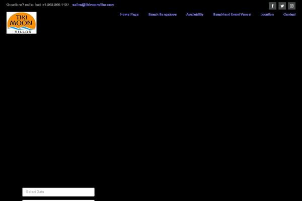Site using Vacation-rental-website plugin