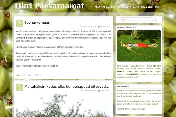 Site using WP Social Blogroll plugin