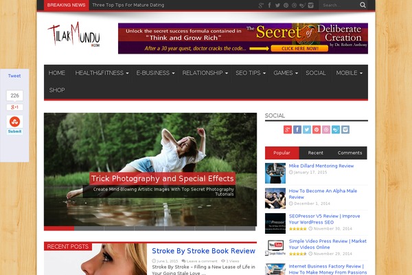 Site using GetSocial plugin