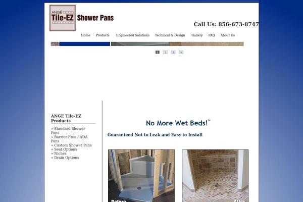 Default theme site design template sample