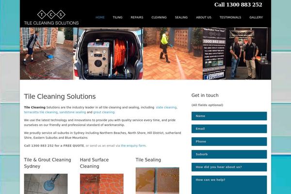 Durus theme site design template sample
