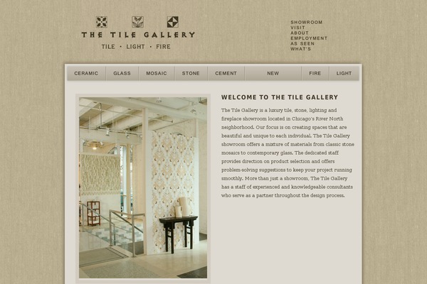 tilegallerychicago.com site used Tile