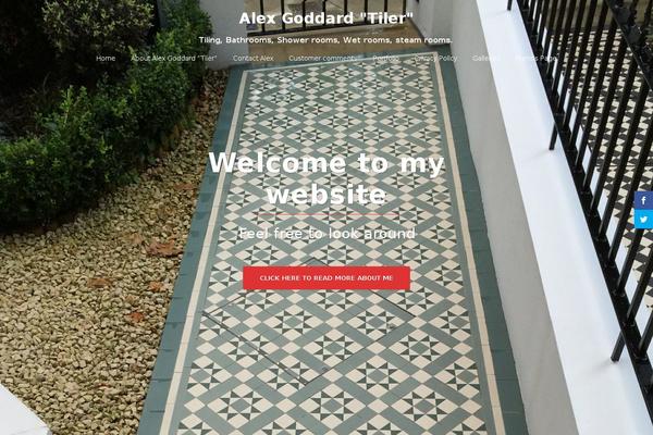 Site using Simple Social Icons plugin