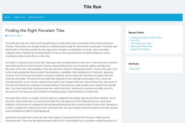 Tmp theme site design template sample