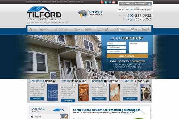 tilfordcontracting.com site used Tilford