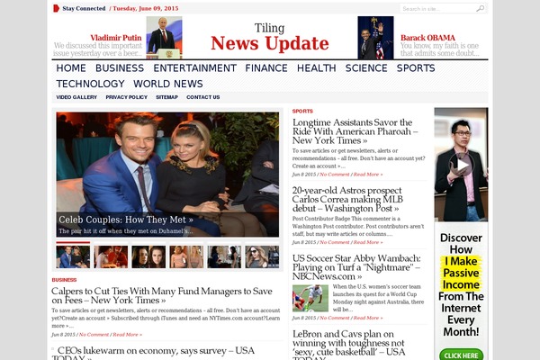 Site using Drop Caps plugin