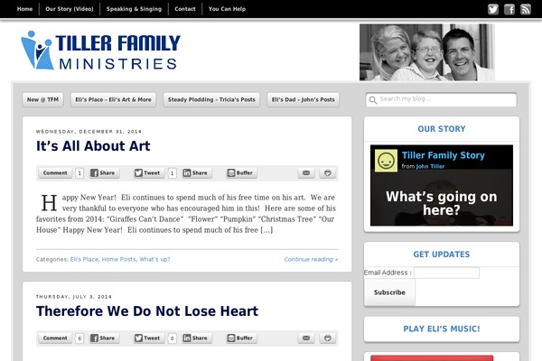 Site using GigPress plugin