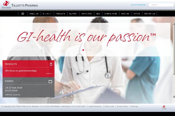 Site using Easy Table plugin